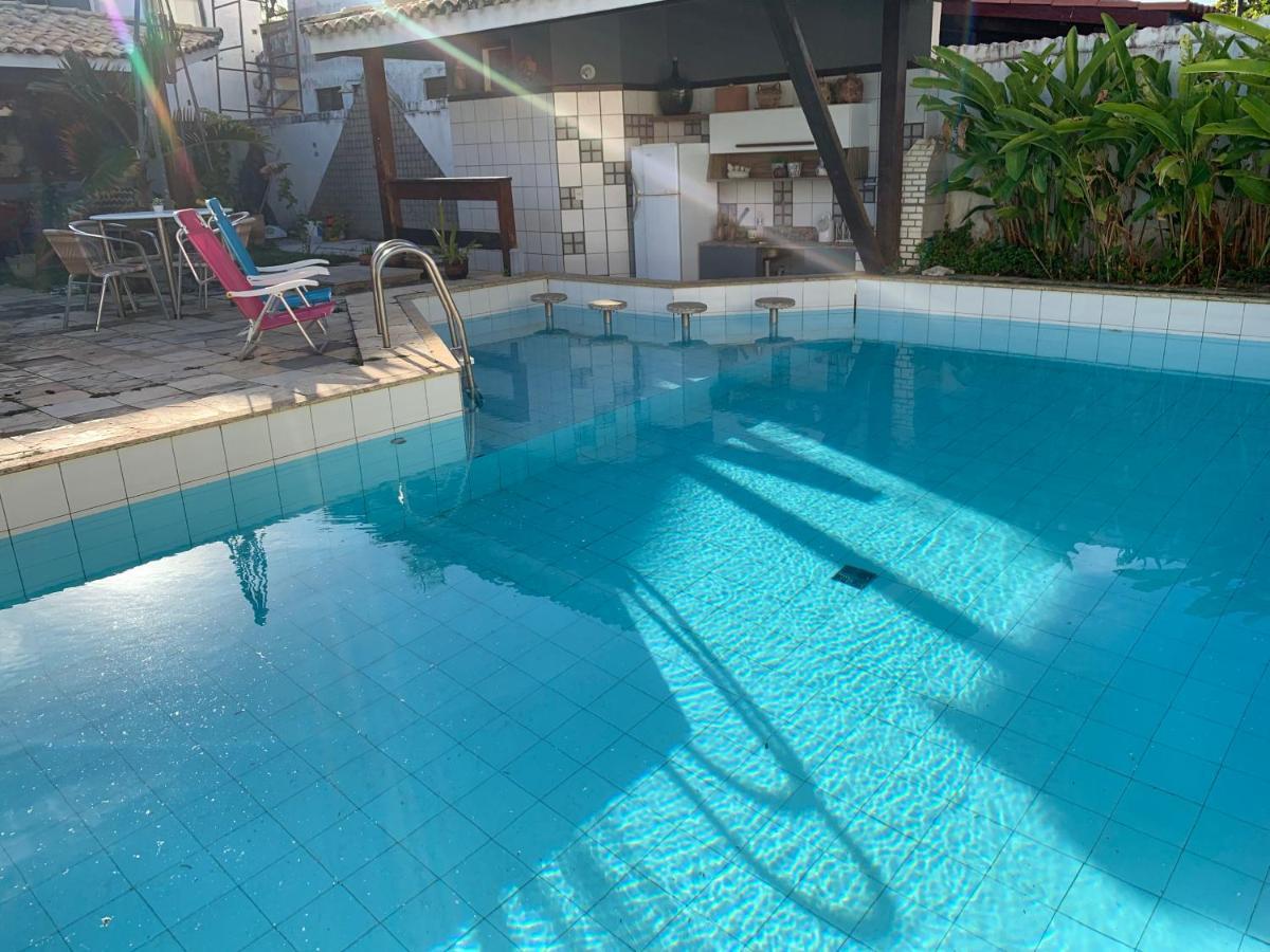 Casa de temporada 4 quartos sendo 2 suítes em Vilas do Atlântico - 200 m da praia e 6 km da capital Lauro de Freitas Extérieur photo